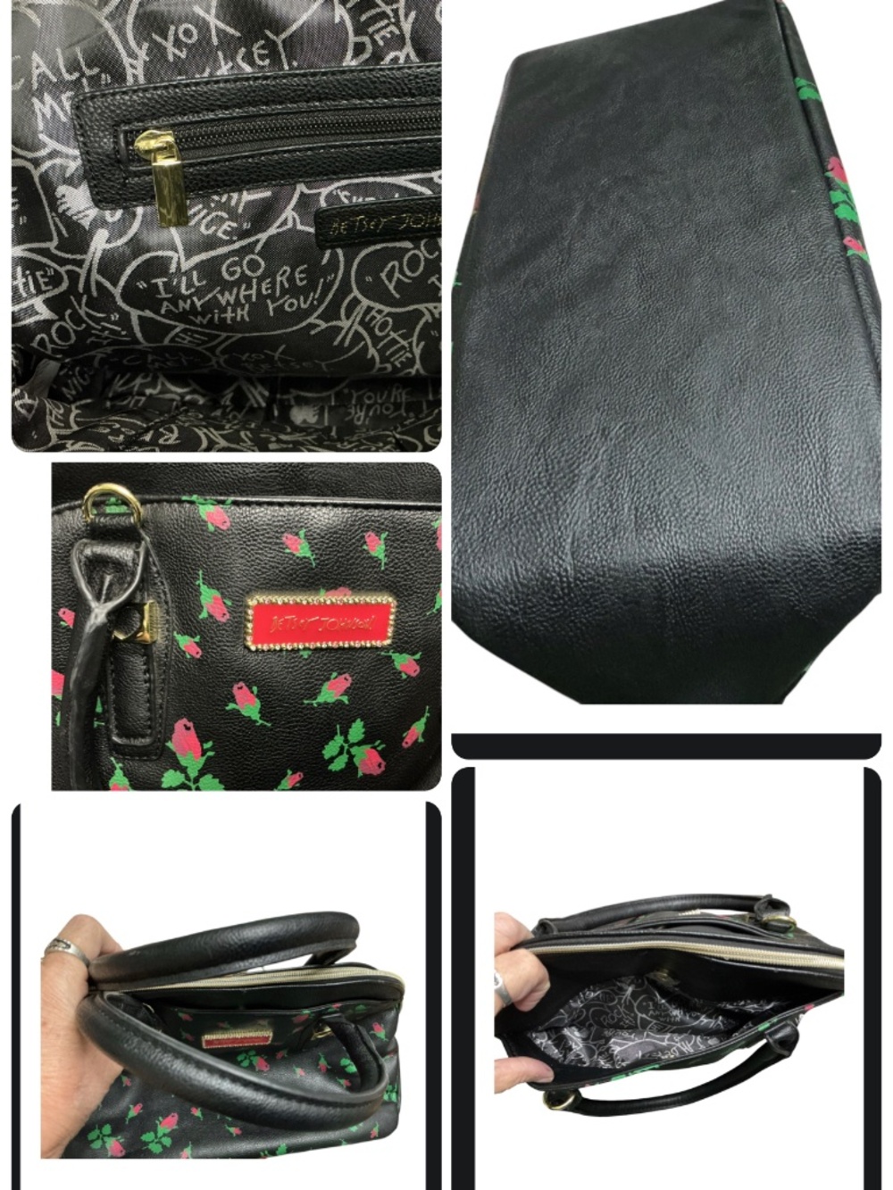 BETSEY JOHNSON Dome Satchel - Picture 3 of 3
